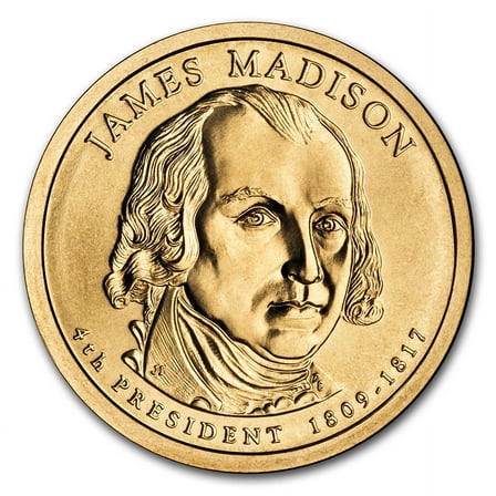 2007-P James Madison Presidential Dollar BU