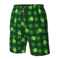 thumbnail image 4 of Logiee Happy St. Patrick's Day5 Print Mens Swim Trunks Quick Dry Board Shorts,Breathable Hawaii Beach Shorts Swimwear Bathing Suits-XX-Large, 4 of 6