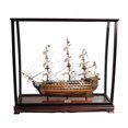 thumbnail image 3 of HMS Victory Large With Table Top Display Case Model Display, 3 of 6