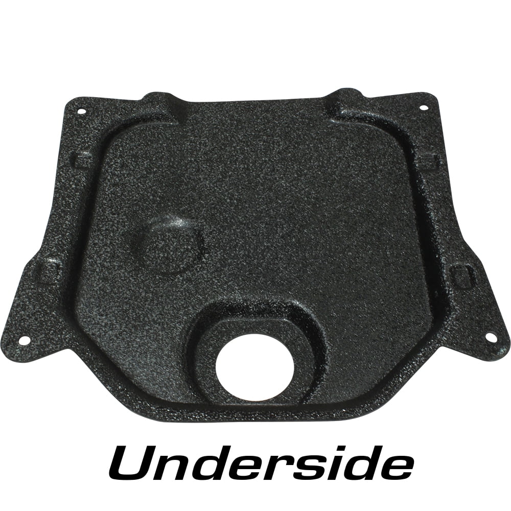 2003-2016 Honda Ruckus Zoomer Black Plastic Gas Tank Cover and Fuel Cap Cover