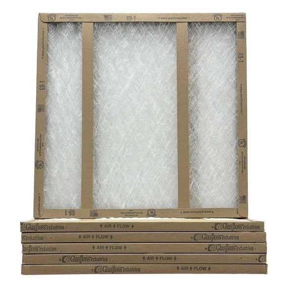 24x24x1 Air Filter Glasfloss GDS Series Disposable - Case of 6