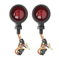 thumbnail image 2 of Bulb Indicator Light,2Pcs 12V Universal Waterproof Vintage Signal Light Waterproof Turn Signal Light Remarkable Clarity, 2 of 11
