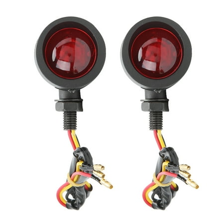 Turn Indicator Lights Turn Signal Light Vintage Signal Light 2Pcs 12V
