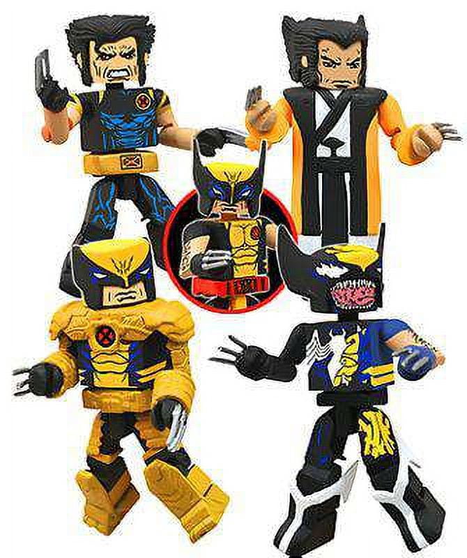 Wolverine Minimates The Wolverine Saga Exclusive Minifigure 4-Pack