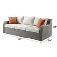 thumbnail image 4 of Patio Sofa with Loose Cushions / Convertible Design for Different Seating Needs, 4 of 7
