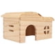 thumbnail image 3 of Escondite De Madera Para Hámster, Gran Espacio, Casa De Madera Segura Para Hámster, Resistente A Mordeduras, Para Animales Pequeños, 3 of 7