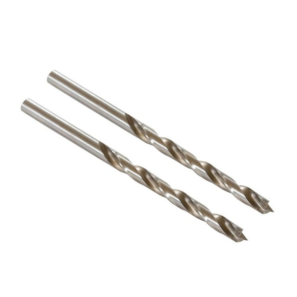 TP-5MMB - 5MM HSS Brad Point Jobber Bit USA - Lot de 2
