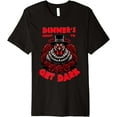 thumbnail image 1 of Turkey Clown Horror Thanksgiving Dinner Halloween Dark Goth Premium T-Shirt - White - L, 1 of 2