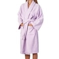 thumbnail image 5 of AlpineSwiss Blair Women Cotton Terry Cloth Bathrobe Shawl Collar Velour Spa Robe, 5 of 8