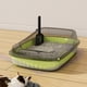 thumbnail image 1 of Organizadores de armario y almacenamiento, caja de arena semicerrada con barra alta y diseños a prueba de salpicaduras que proporciona un amplio espacio para gatos. Incluye pala para gatitos. Cajas de, 1 of 6