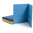 thumbnail image 1 of Shiyou-Portfolio à Deux Poches, Papier Grain de Cuir Gaufré, Capacité de 100 Feuilles, Couleurs Assorties, 25 par Boîte (87850), 1 of 4
