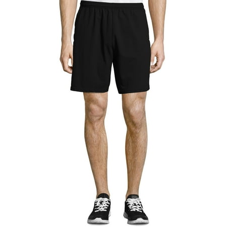 Hanes Men's and Big Men's Jersey Pocket Shorts, Up to Size