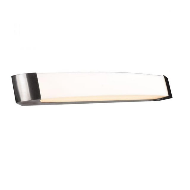 Access Lighting 62488LEDD-BS-OPL 27 in . West End LED Brushed Steel Vanity Light Wall Light