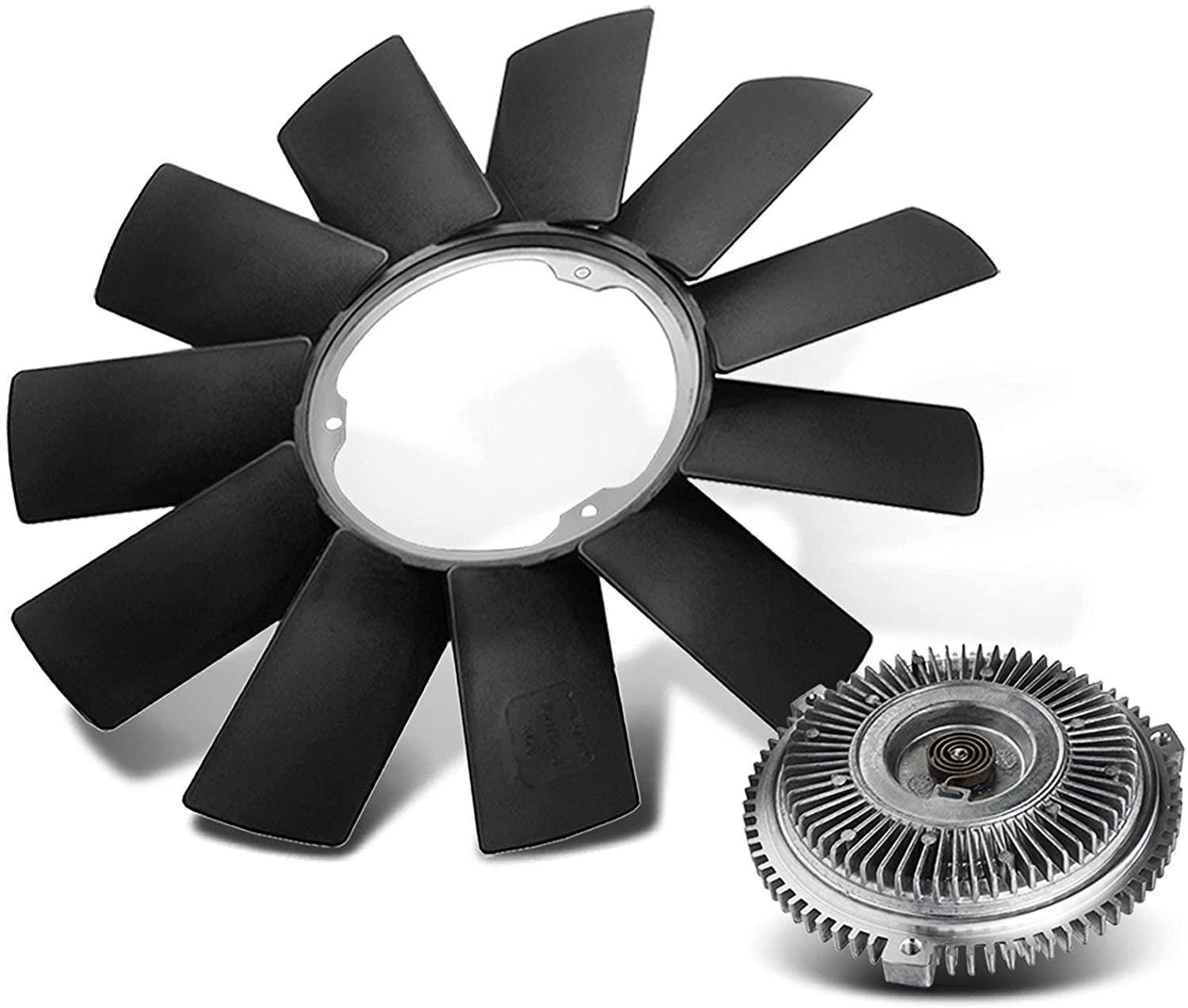 APremium Engine Cooling Fan Blade and Fan Clutch Replacement for BMW