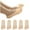 Beige, variant on Rigardu socks for women 5Pairs Socks Ankle Women Breathable Toes Liner Mesh Five -friction Socks womens socks White + One size