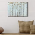 thumbnail image 4 of HFDF Soft Birch Forest Wall Art, Colorful Nature Artwork, Beautiful Outdoor Scene, Premium Gallery Wrapped Canvas, Ready to Hang,Made America Print 20x16inch Framed, 4 of 7