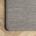 thumbnail image 3 of nuLOOM Casual Braided Anti Fatigue Kitchen or Laundry Room Comfort Mat, 20" x 42", Light Grey, 3 of 5