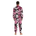 thumbnail image 7 of joogoo Cherry Flower-a2 Unisex Adults Onesies Pajamas Jumpsuits L, 7 of 7