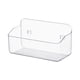 thumbnail image 2 of Estante de baño de pared de fácil instalación, transparente, para ducha, de acrílico, para almacenamiento 28x13x15cm, 2 of 9