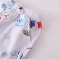 thumbnail image 4 of Hiijoy Infant Boys Dinosaur Print French Terry Shorts Casual Pull-On Shorts, Sizes 1-7, 4 of 5