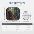 thumbnail image 4 of Yiaed Cute Butterfly Bear Print Car Front Windshield Sun Shade,Foldable Anti-UV Car Sunshade for Front Window for Most Vehicles-Large, 4 of 5