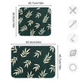 thumbnail image 4 of Yayeee Dish Drying Mat for Kitchen Counter 18"x24" Microfiber Absorbent Pad, Beige Leaves, 4 of 7