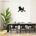 thumbnail image 3 of Poodle Metal Wall Sign | Dog Breed Silhouette Wall Decor | Indoor Outdoor Decor for Pet Lovers | Solid Steel Home Decor Decorative Accent Metal Art Wall Sign | Metal Wall Art Made in USA, 3 of 6