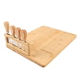 thumbnail image 1 of Tabla De Quesos, Tabla De Quesos De Bambú, Versátil, Fácil De Limpiar Para La Cocina, 1 of 7