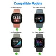 thumbnail image 2 of Charger Cable Fit for Fitbit Sense 2/1, Fitbit Versa 4/3 Smartwatch, TSV Replacement USB Charging Cord Base, 2 of 6