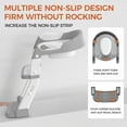 thumbnail image 5 of FVLOENG Potty Training Seat for Kids Boys Girls,3 in 1 Toddler Toilet,Potty Training Toilet with Urinals, Toddler Step Stool Ladder and Splash Guard Anti-Slip with Soft Cushion (Gray), 5 of 7