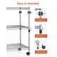 thumbnail image 4 of Estantes de almacenamiento Simple Deluxe de 3 niveles, 340 kg, capacidad 60 x 35 x 56 cm, 4 of 8