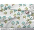 thumbnail image 3 of Soimoi Poly Georgette Fabric Tree Block Fabric Prints by Yard 52 Inch Wide, 3 of 3