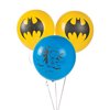 Batman Latex Balloons (6Pc) - Party Supplies - 6 Pieces