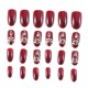 thumbnail image 4 of unbranded 24Ud Falsas Ecológicas Color Marrón Para Manicura Con Larga Duración Y Sin, 4 of 8