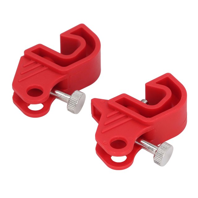 Bloqueo de Seguridad del Interruptor de Circuito, Dispositivo de Bloqueo de CircuitO de Ajuste Universal Expositivo de Nylon Pa 2pcs Resistente a la erosión para la industria