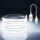 thumbnail image 2 of Tira de luces LED de 1 m, 2 m y 3 m, resistente al agua, 5 V, USB, COB, flexible, regulable, para interiores y exteriores, dormitorios, 2 of 4