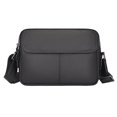 thumbnail image 1 of Mochila pequeña de cuero informal para hombre, bolso de hombro pequeño de piel de vaca para exteriores, bolso para hombre, 1 of 3