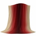 thumbnail image 6 of Dark Red Yellow Ombre Blanket Soft Cozy Warm Throw Blanket for Couch, Plush Fuzzy Flannel Fleece Blankets for Sofa, Farmhouse Modern Gradient Art Bed Blankets Lightweight Gifts for Women, 40"x50", 6 of 9