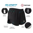 thumbnail image 3 of Short Para Correr Run Corto Con Licra Hombre Entrenamiento01, 3 of 3