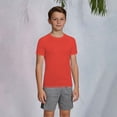 thumbnail image 4 of YunPes Boys Shirts Athletic Dry Fit Soccer T Shirts Short Sleeve Kids Youth Comfy Moisture Wicking Quick Dry Sports Training Tee, 4 of 9