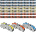 thumbnail image 1 of Lever Wire Connectors Kit 34PCS Quick Connect Wire Splice Connectors Conductor Compact Connectors 1 to 1 Inline Wire Splices Terminals, 1 of 7