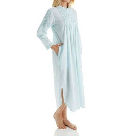 cera nightgown woven 2x sleeve cotton