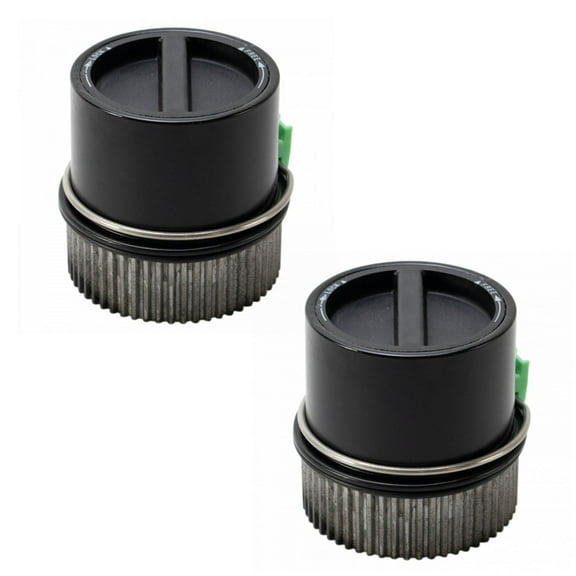 TRQ 2pc Manual Locking Hub Set for Ford Excursion Expedition F250 Super Duty BHA34270