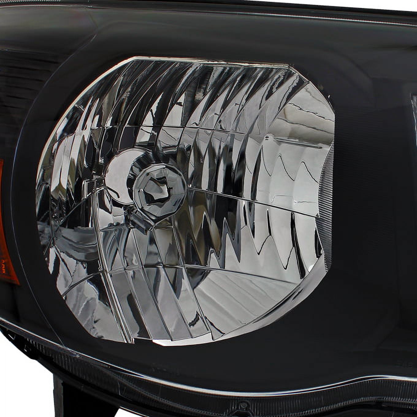 AKKON - For 2005-2011 Toyota Tacoma OE Replacement Black Headlights Pair Driver Left+Passenger Right Head Lamps