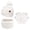 Creamwhite-1, variant on FZ FANTASTIC ZONE Toddler Infants Kids Winter Hats Gloves Scarfs Set Pompom Beanie Caps Mittens Neck Warmer with Fleece for 0 6 12 18 Months 1 2 3 4 Years Old Baby Girls Boys Gifts, Beige