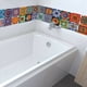 thumbnail image 5 of 192 Piezas Autoadhesivo Mosaico Ladrillo Azulejo Etiqueta 3D Cocina BañO Pegatinas de Pared -10X10Cm, 5 of 5