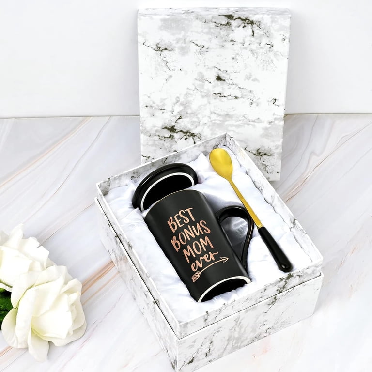 Best Bonus Mom Ever Coffee Mug – Heartfelt Gift For Stepmom From Daughter Or Son