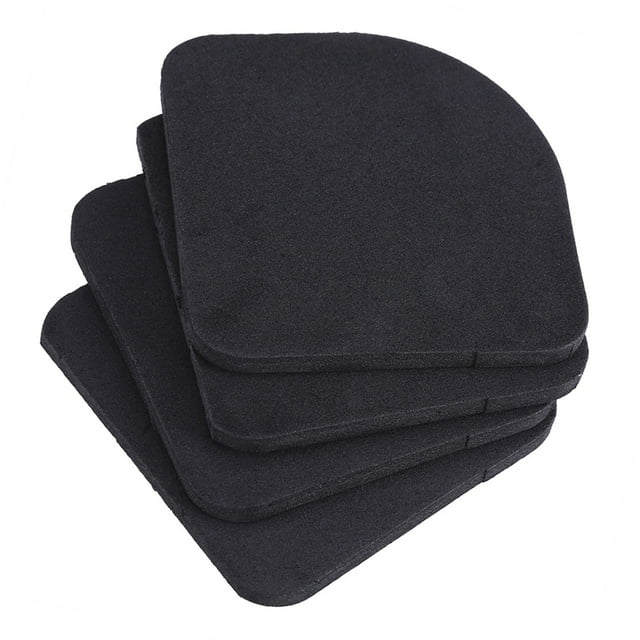 Anti-Vibration Pad, EVA Washer Pad Anti-Vibration 4Pcs Anti-slip Black Safe For Washing Machine For Bathroom For Home For Refrigerator Pads