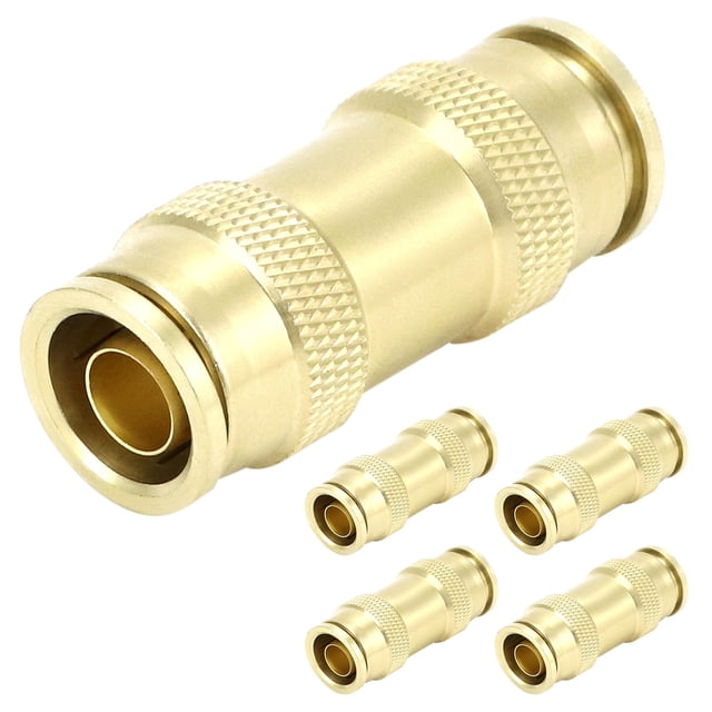 Compresor de aire Push to Connect Fittings QWORK de 5/8 tubos, paquete de 5