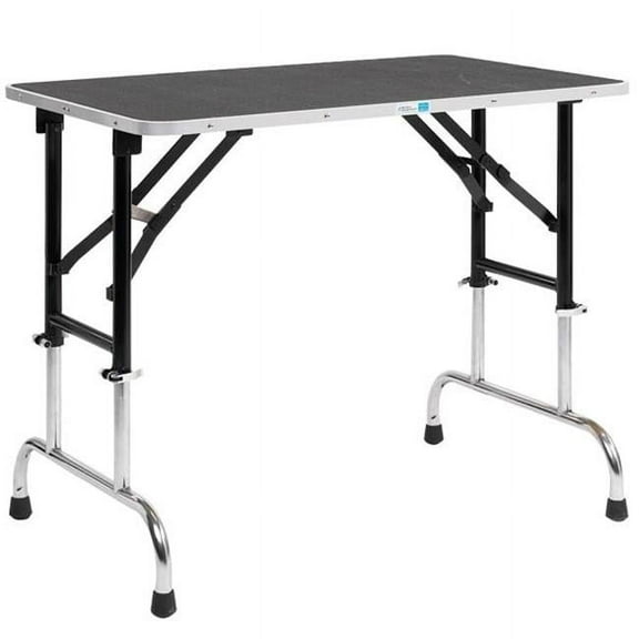 Master Equipment  Adj Height Grmg Table 36x24 In S